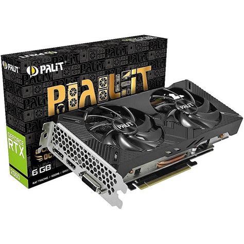 Palit GeForce RTX 2060, 6GB GDDR6, Dual OC (NE62060S18J9-1160A)