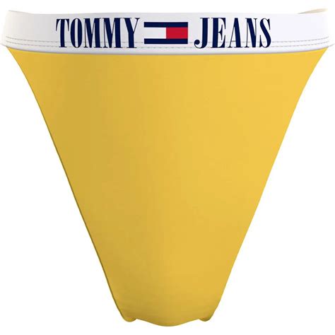 Tommy jeans UW UW Bikini Höschen Gelb Dressinn