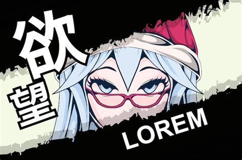 Аниме-комикс в стиле манга | Премиум векторы