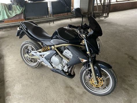 Купить б у Kawasaki ER n инжектор передач в Санкт Петербурге чёрный naked bike года на