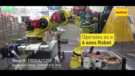 The Ideal Solution For Narrow Spaces New 7 Axes Fanuc Robot R1000ia