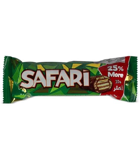 Safari Caramel Crisp Gandour Chocolate Bar Chocolayer Caramel Biscuit