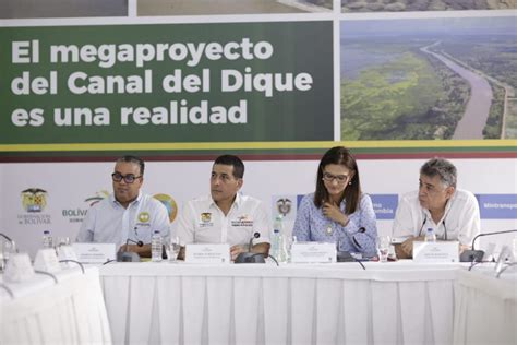 Mintransporte Dice Que El Del Canal Del Dique Es Un Proyecto De Nación