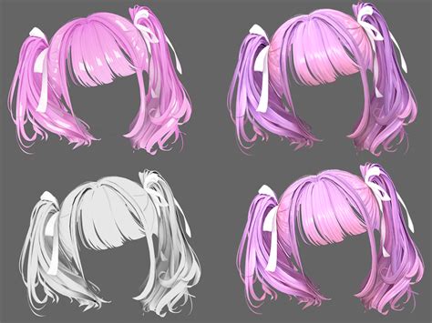 stylized hair