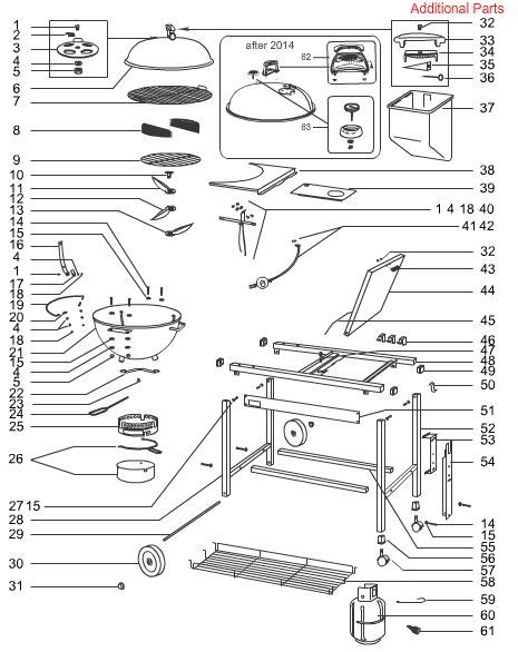 Weber Charcoal Grill Parts