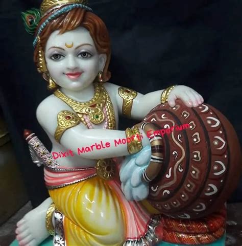 Hindu White Marble Bal Krishna Statue For Worship At Rs 11000 In Jaipur