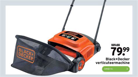 Black Decker Verticuteermachine Aanbieding Bij Gamma Folders Nl