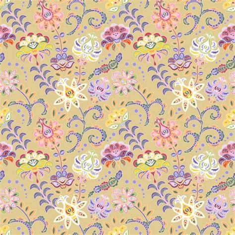 Beautiful Seamless Pattern With Nude Watercolor Vector Image