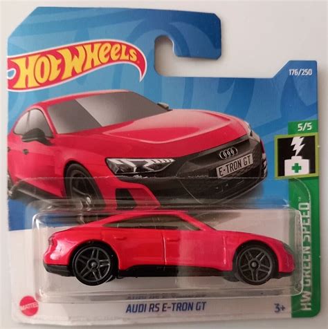Audi Rs E Tron Gt Rojo Hot Wheels Hw Green Speed Hcx R Mattel New Eur