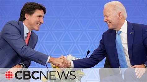 Biden Makes First Presidential Visit To Canada Cbc News Special R Canadaleft