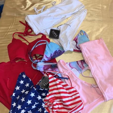 Zaful Swim Pieces Sets Bundle Nwt Zaful Bikini Bathing Suit