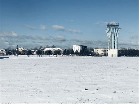 Mueller Airport Control Tower - Austin, TX 02/15/2021 : r/Austin