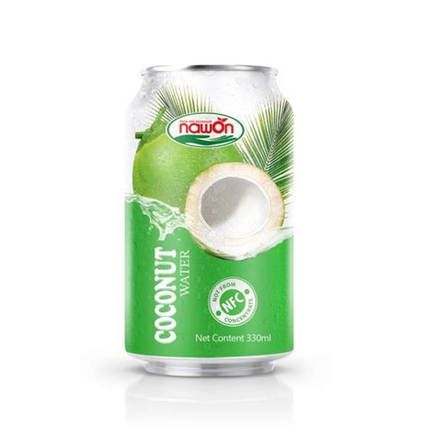 Nawon Nfc Natural Pure Coconut Water With Original Flavor Can Ml