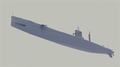 3d Model Sms U9 U Boat Vr Ar Low Poly Cgtrader