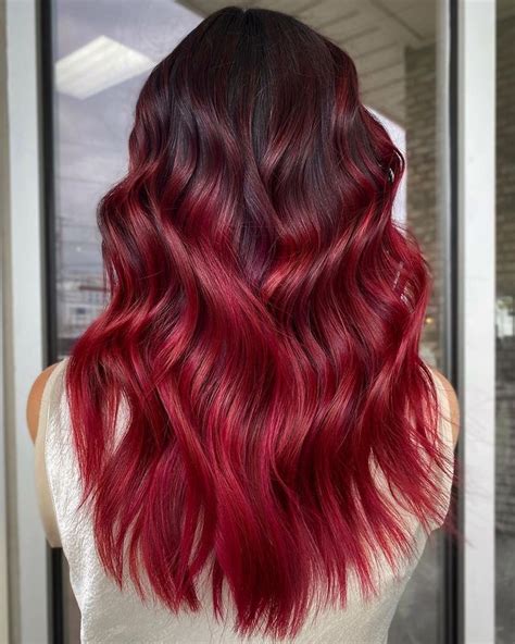 posh dark red hair colors   enchanting  artofit