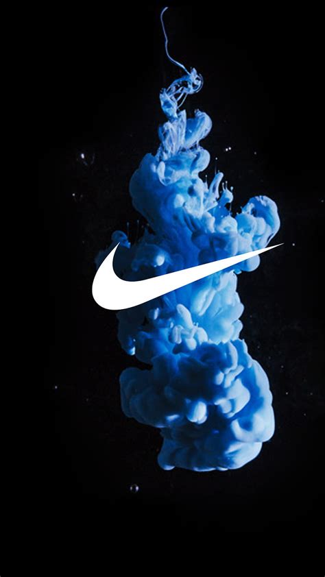 Blue Nike Logo Wallpaper Hd