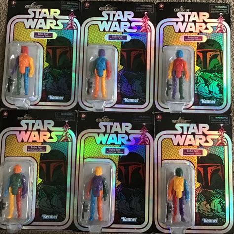 Set De 6 Figurines Star Wars Retro Collection Figurine 2021 Multi