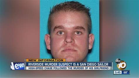 Riverside Murder Suspect Is A San Diego Navy Man Youtube