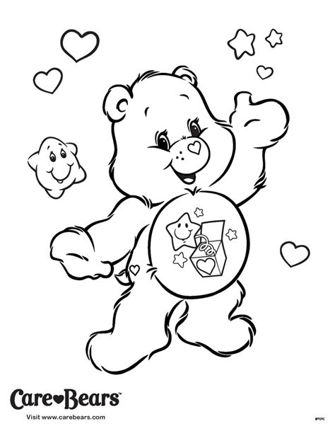 Gallery For > Wish Bear Coloring Pages