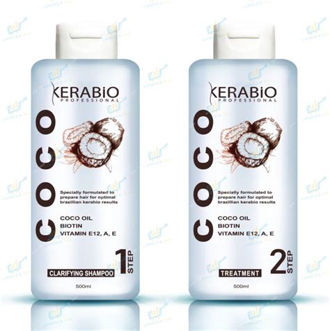 KERABIO Traitement Lissage brésilien à la Kératine huile de Coco et