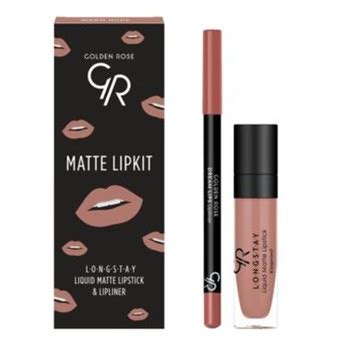 Golden Rose Matte Lipkit Zestaw Do Makija U Ust Nude G