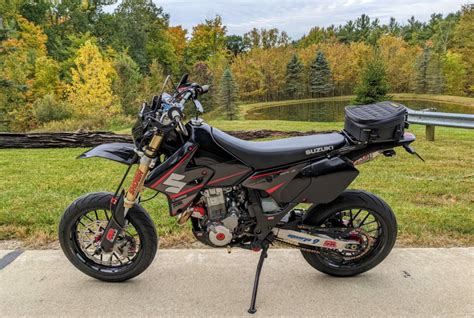 Suzuki Drz Sm Supermoto Build Back In Black Srmoto