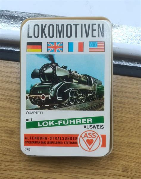 Lokomotiven Mit Lokf Hrer Ausweis Quartett Ass Gebraucht In Wil Sg F R Chf Mit Lieferung