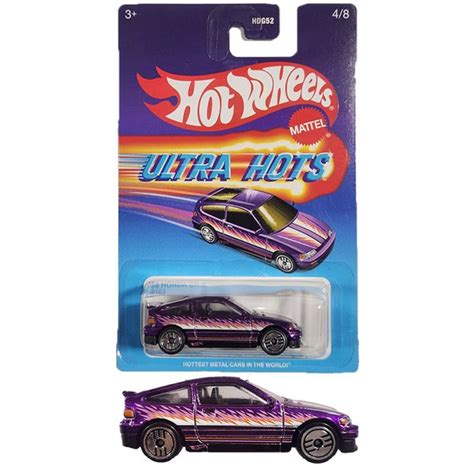 Машинка коллекционная Mattel Hot Wheels Honda CR X Ultra Hots купить на OZON по низкой