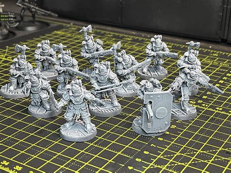 Imperial Navy Breachers Ready To Paint R Killteam