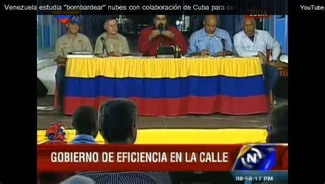 Maduro El Ni O Y La Siembra De Nubes