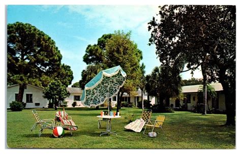 S S Parkview Motel Gulfport St Petersburg Fl Postcard