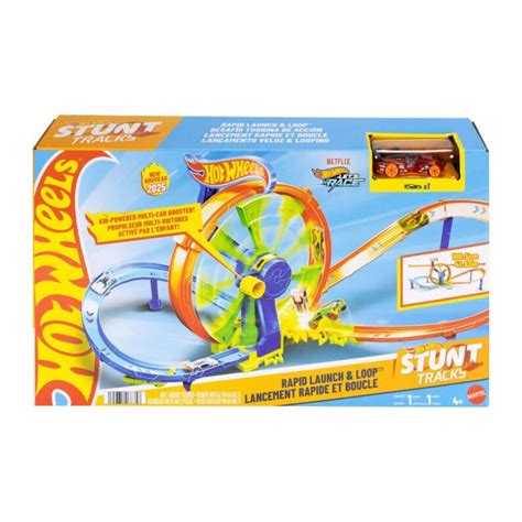 Hot Wheels Πιστα Γρηγορη Εκκινηση Με Loop Jbx King of Toys Online