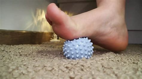 Grace Of The Foot Massage Ball In Action Amateur Porn Feat Anastasia Gree By Faphouse Xhamster