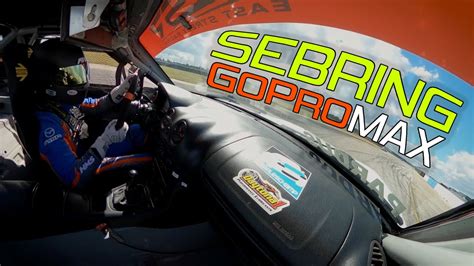 A Lap Around Sebring In A Spec Miata Race Car With A Gopro Max Youtube