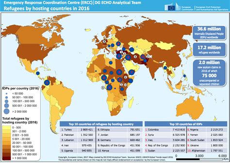 Climate Refugees Map