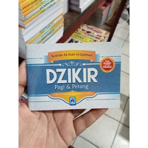 Jual Buku Saku Dzikir Pagi Dan Petang Shopee Indonesia