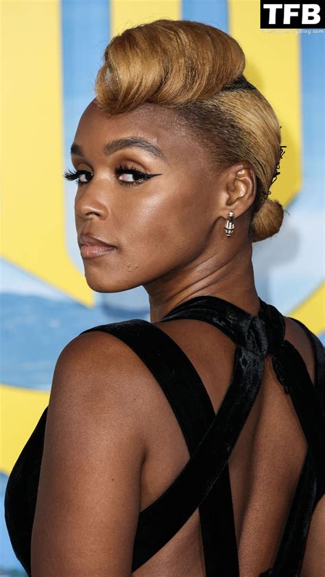 Janelle Monae Displays Her Sexy Tits At The Glass Onion A Knives Out Mystery Premiere In LA