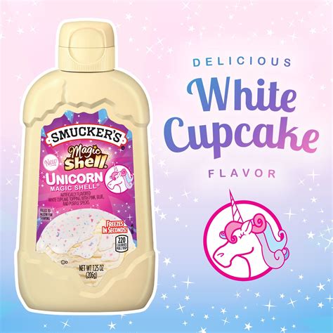 Smuckers Unicorn Magic Shell Ice Cream Topping Cerealizate Pricmx