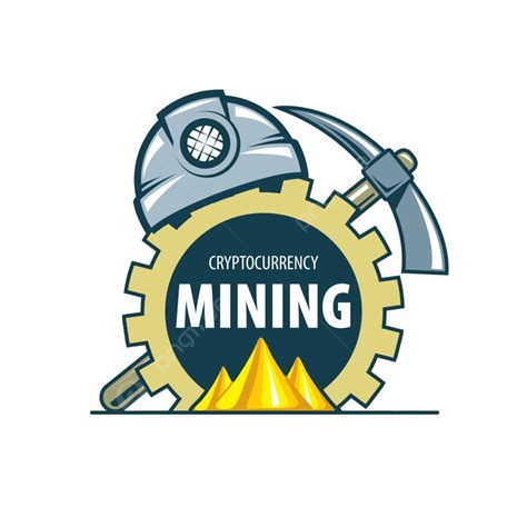 Digital Currency Mining Design Trade Mine Vector Design Trade Mine