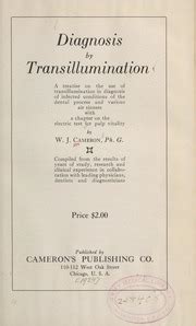 Diagnosis By Transillumination A Treatise On The Use Of