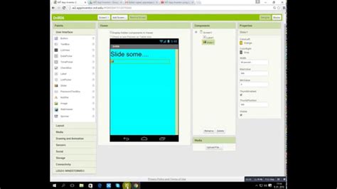 App Inventor 2 Tutorial MIT App Inventor Using Slider And Label