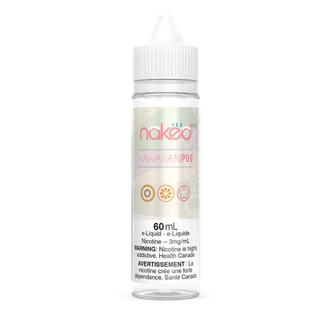 Hawaiian Pog ICE Naked 100 E Liquid 60mL Freebase VapeLoft