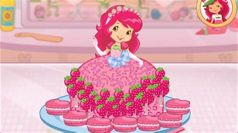 Strawberry Shortcake Bake Shop Princess Cakes Fun Cooking Games For