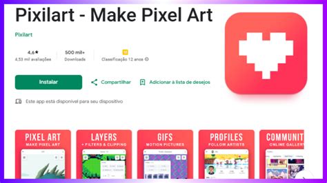 Site Para Fazer Pixel Art - 5 Apps para criar Pixel Art no Celular! - Crie Seus Jogos