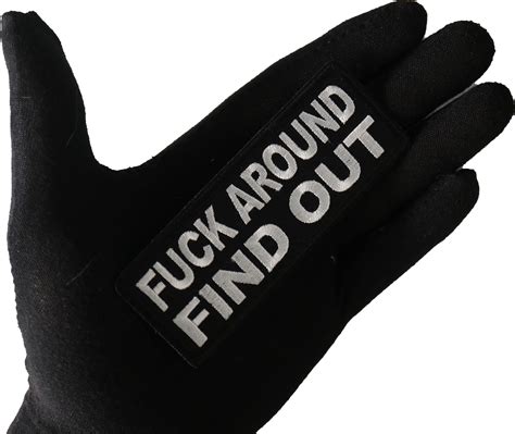Fuck Around Find Out Patch Biker Sayings By Ivamis Patches