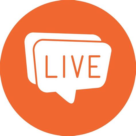 Live Chat Vector Icon 37428523 Vector Art At Vecteezy