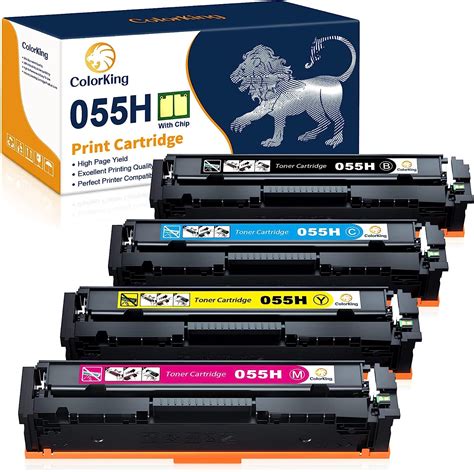 With Chip Colorking Compatible Toner Cartridge Replacement For Canon