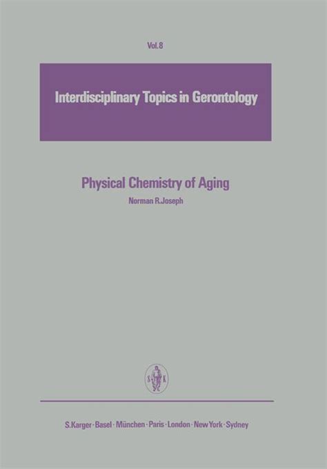 Title Page Index Physical Chemistry Of Aging Preface Physical