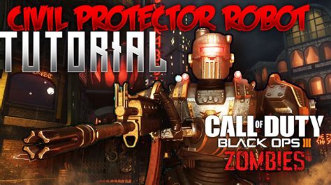 Call Of Duty Black Ops 3 Zombies Como Conseguir O Civil Protector