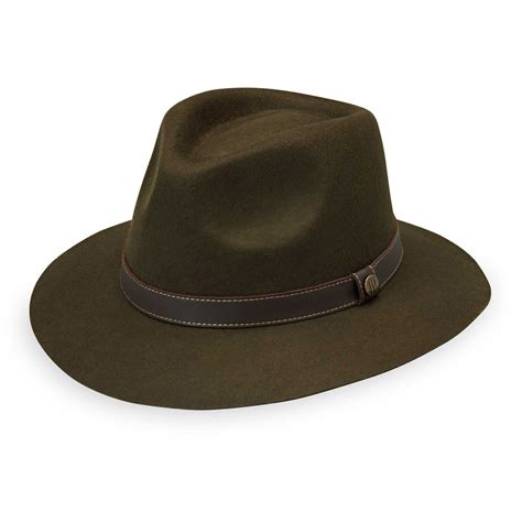 Men's Wallaroo Felt Fedora Durango UPF50 Hat | Wallaroo Hat Company